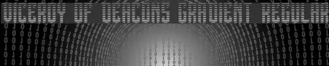 Viceroy of Deacons Gradient Regular Font examples