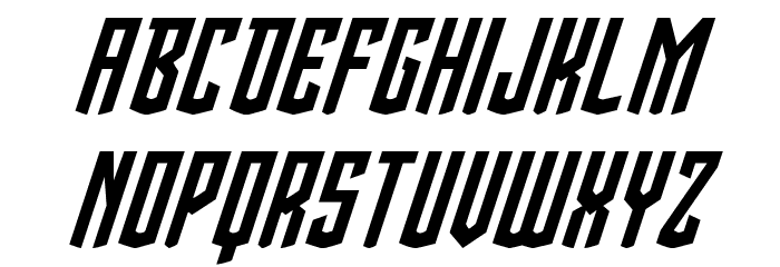 Viceroy of Deacons Italic Font LOWERCASE