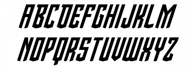 Viceroy of Deacons Italic 字体 小写