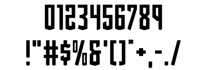 Viceroy of Deacons Regular Font OTHER CHARS