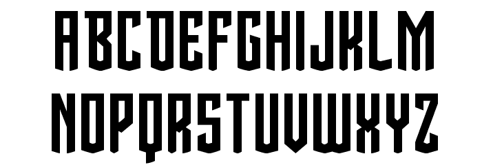 Viceroy of Deacons Regular Font LOWERCASE