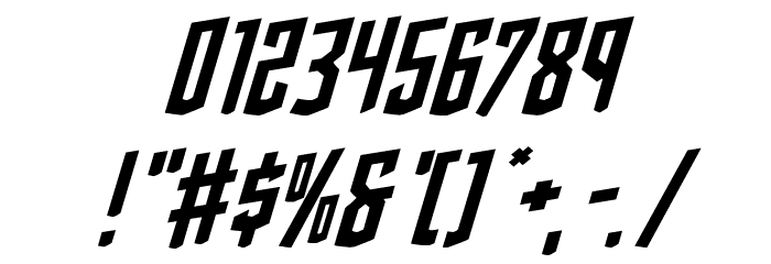 Viceroy of Deacons Rotalic Font OTHER CHARS