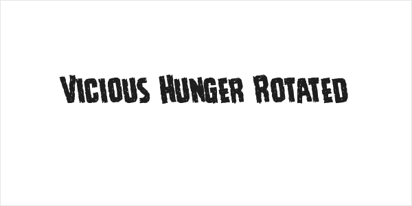 Vicious Hunger Rotated Logo
