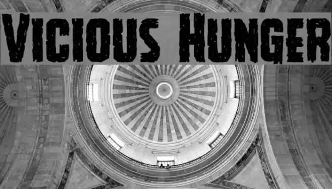 Vicious Hunger Font examples