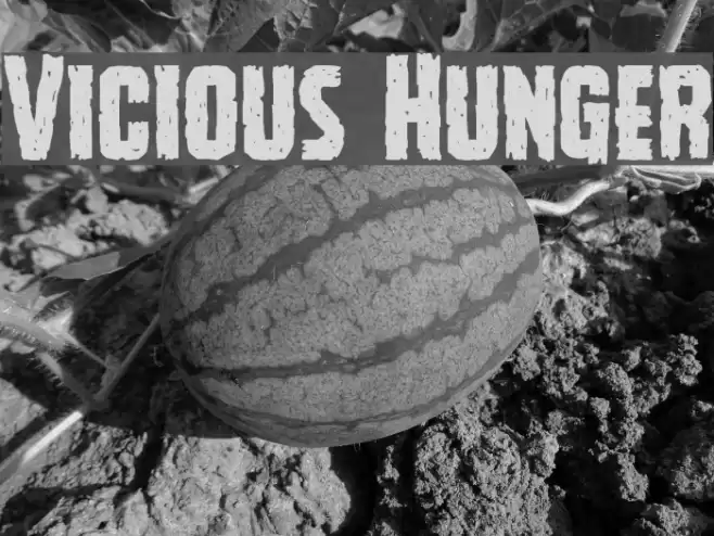 Vicious Hunger Font examples