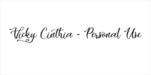 Vicky Cinthia - Personal Use Logo