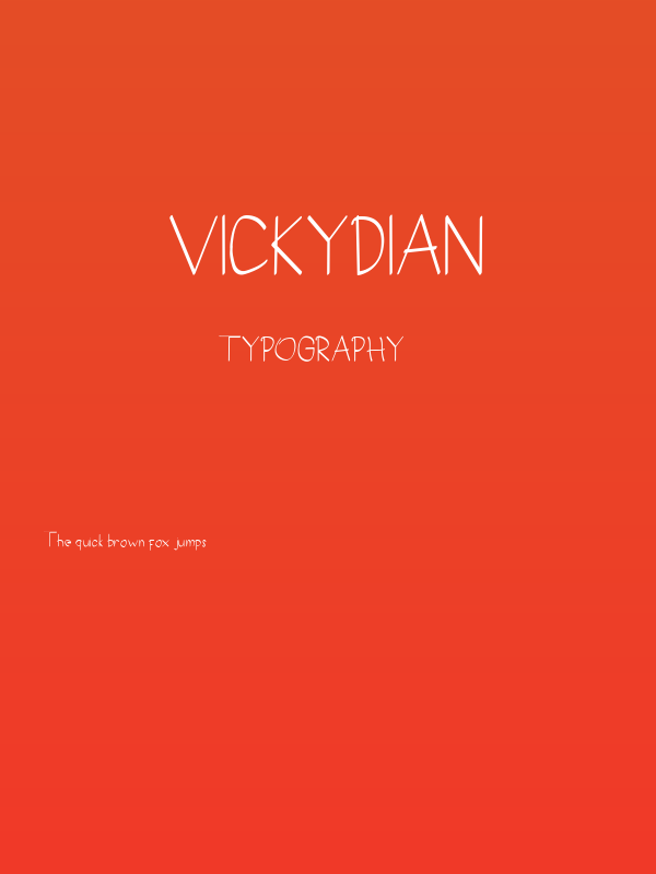 Vickydian Poster