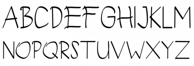 Vickydian Schriftart Groß