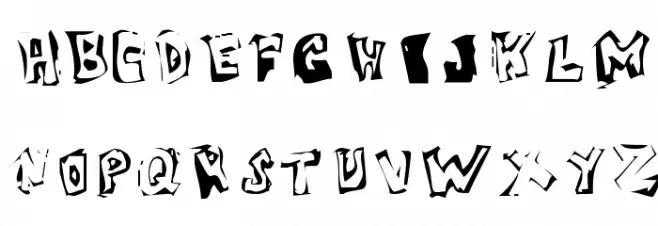 Victim OddType Schriftart Groß