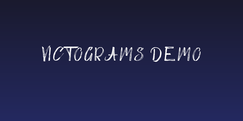 Victograms Demo Social Header