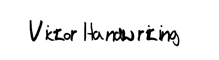 Victor Handwriting Font