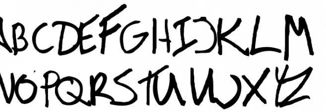 Victor Handwriting Schriftart Groß