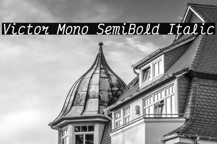 Victor Mono SemiBold Italic Example 3
