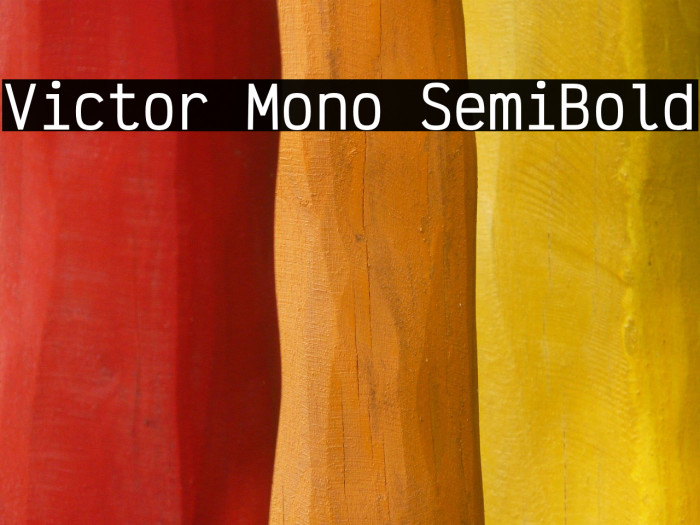 Victor Mono SemiBold Example 3