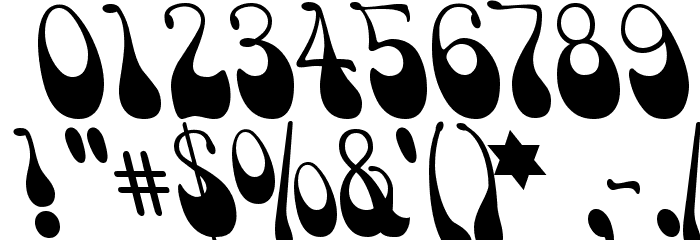 Victor Moscoso Font OTHER CHARS