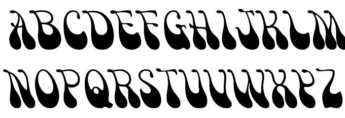Victor Moscoso Font LOWERCASE