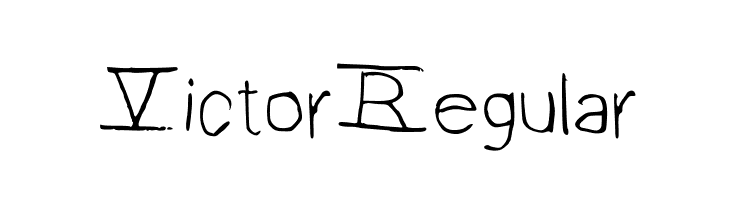 Victor Regular  Frei Schriftart Herunterladen