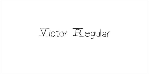 Victor Regular Logo