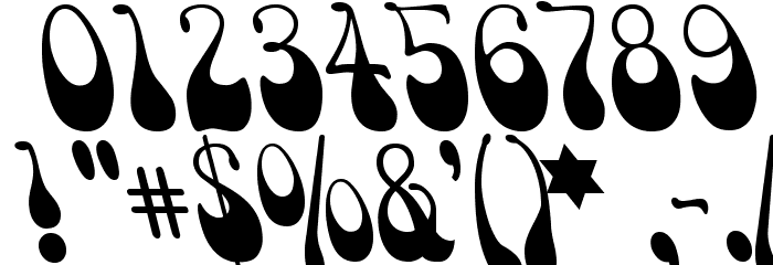 VictorMoscoso Font OTHER CHARS
