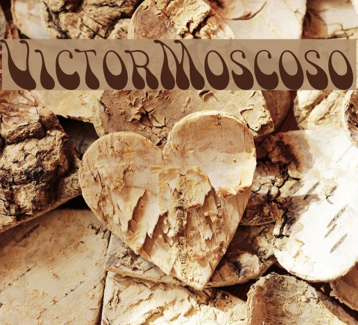 VictorMoscoso Font examples