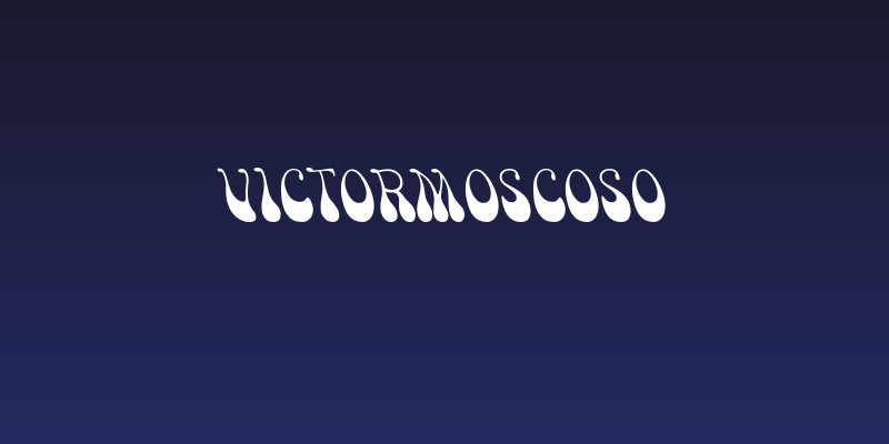 VictorMoscoso Social Header