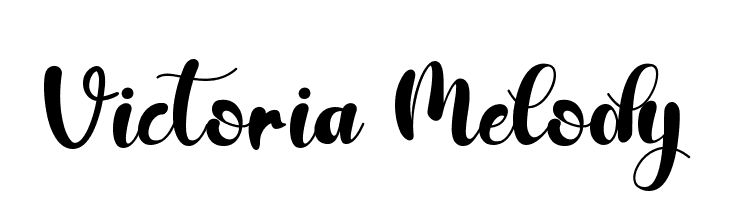 Victoria Melody  font caratteri gratis