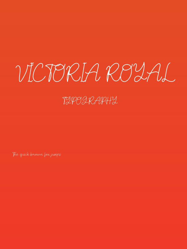 Victoria Royal Poster