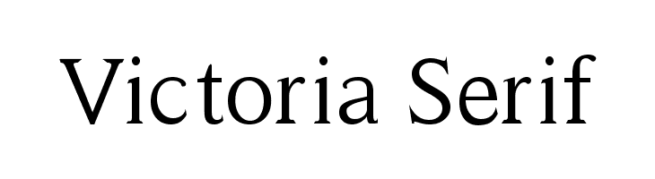 Victoria Serif  नि: शुल्क फ़ॉन्ट्स डाउनलोड