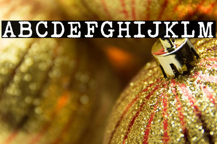 Victoria Typewriter Example 3