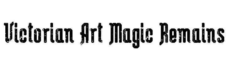 Victorian Art Magic Remains  Descarca Fonturi Gratis