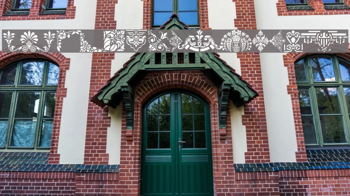Victorian Designs Three Font examples