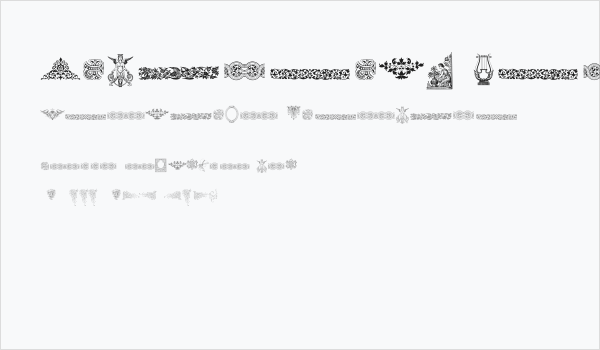 Victorian Free Ornaments Two Business Card