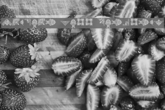 Victorian Free Ornaments Font examples