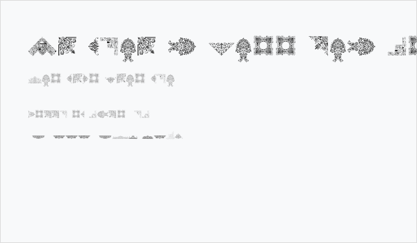 Victorian Free Ornaments Business Card