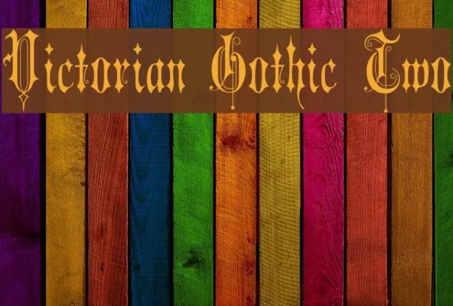 Victorian Gothic Two Example 2