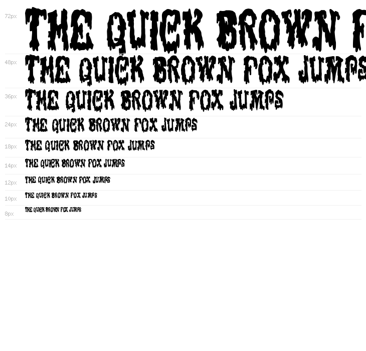 Victorian Terror Night Waterfall