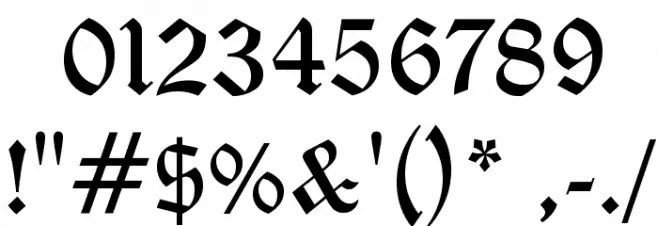 Victorian Schriftart Anderer Schreiben