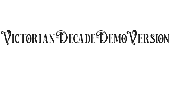 VictorianDecadeDemoVersion Logo