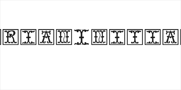 VictorianInitialsOne Logo