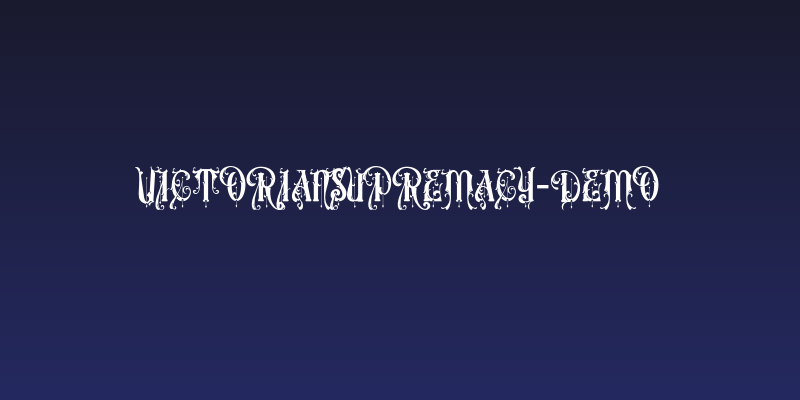 VictorianSupremacy-Demo Social Header