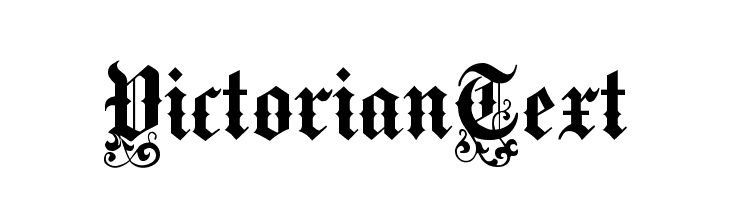 VictorianText  免费字体下载