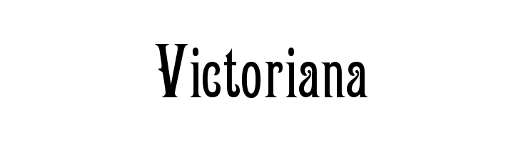 Victorian style font in word