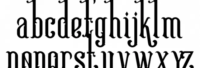 Victoriandeco Regular Шрифта ВЕРХНИЙ
