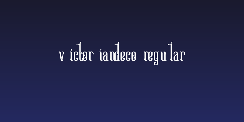 Victoriandeco Regular Social Header