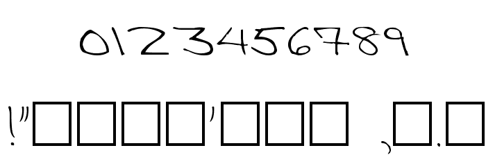 Victorias Regular Font OTHER CHARS