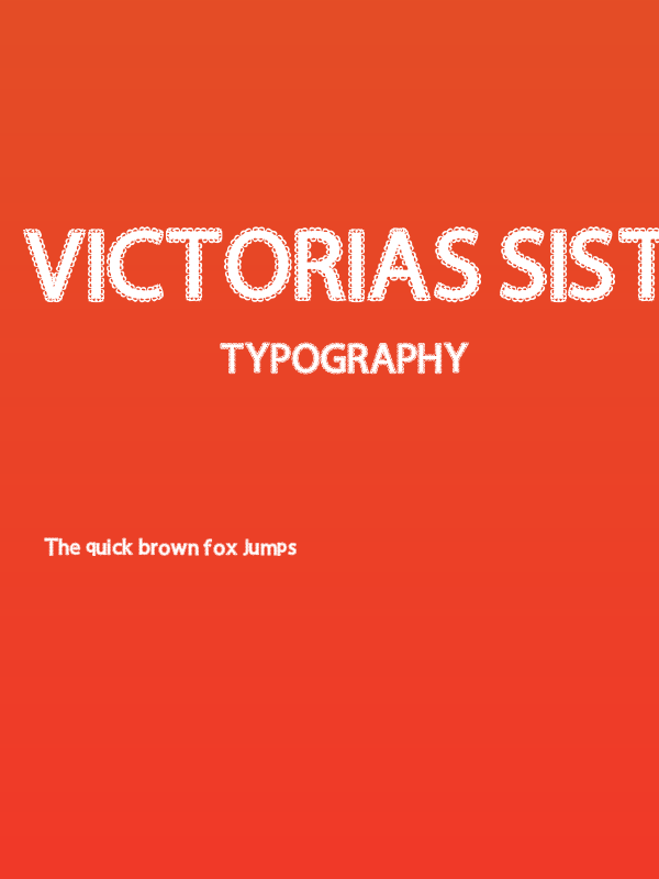 Victorias Sister Poster