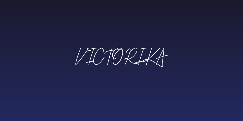 Victorika Social Header