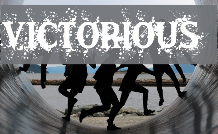 Victorious Font examples