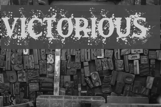 Victorious Font examples