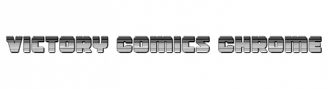 Victory Comics Chrome  font caratteri gratis